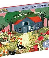 Home Sweet Home 1,000-Piece Puzzle : (Flow) for Adults Families Picture Quote Mindfulness Game Gift Jigsaw 26 3/8" x 18 7/8"
