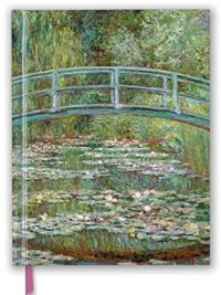 Claude Monet : Bridge over a Pond for Water Lilies - Blank Sketch Book