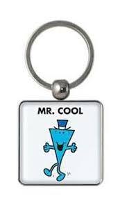 Mr. Men & Little Miss KEYRINGS - Mr. Cool