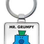 Mr. Men & Little Miss KEYRINGS - Mr. Grumpy