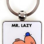 Mr. Men & Little Miss KEYRINGS - Mr. Lazy