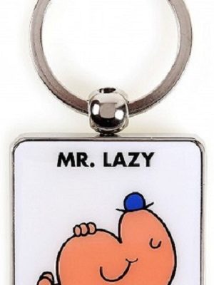 Mr. Men & Little Miss KEYRINGS - Mr. Lazy