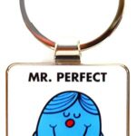 Mr. Men & Little Miss KEYRINGS - Mr. Perfect