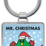 Mr. Men & Little Miss KEYRINGS - Mr. Christmas