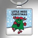 Mr. Men & Little Miss KEYRINGS - Little Miss Christmas