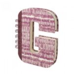 Alphabooks Note Books - Letter G