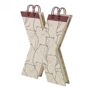 Alphabooks Note Books - Letter X