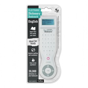 Electronic Dictionary Bookmark English (UK) - White