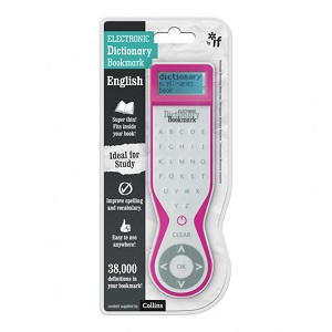 Electronic Dictionary Bookmark English (UK) - Pink