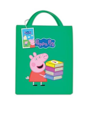 Peppa Pig Collection 10 Books Set In a Bag Green Bag