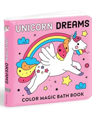 Unicorn Dreams Color Magic Bath Book