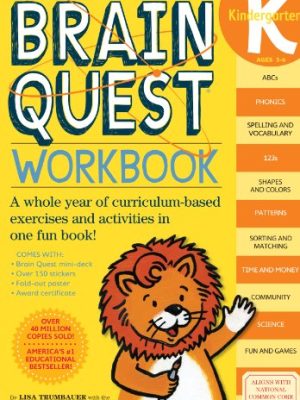 Brain Quest Workbooks: Brainquest Kindergarten Workbook Ages 5-6