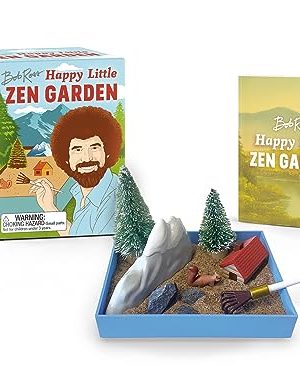 Bob Ross Happy Little Zen Garden