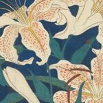Hiroshige Spotted Lilies Dotted Paperback Journal