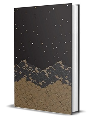 Golden Waves Hardcover Journal