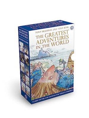 The Greatest Adventures in the World 10 Copy Slipcase - the Book People
