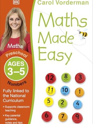 Maths Made Easy: Numbers, Ages 3-5 (Preschool): Supports the National Curriculum, Maths Exercise Book