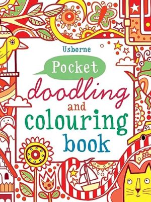Pocket Books: Red Pocket Doodling & Colouring Book