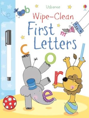 Wipe-Clean Books: First Letters