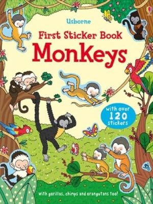 First Sticker Books: Monkeys