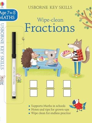 Wipe-clean Fractions 7-8