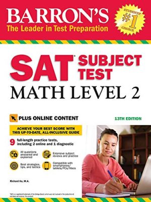 Barron's Test Prep 2: Sat Subject Test: Math