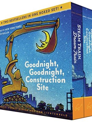 Goodnight, Goodnight, Construction Site and Steam Train, Dream Train Board Books Boxed Set