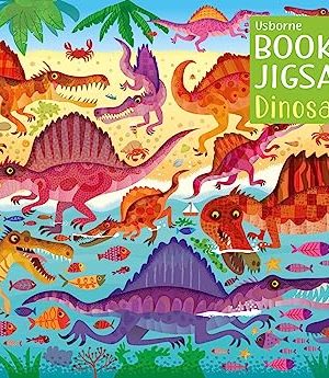 Usborne Book and Jigsaw Dinosaurs