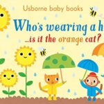 Usborne Baby Board Books: Who's Wearing a Hat? ...is It The Orange Cat?