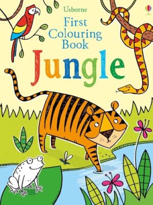 First Colouring Book: Jungle