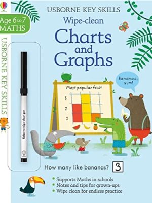 Wipe-Clean Charts & Graphs 6-7