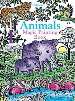 Magic Painting Books: Animals