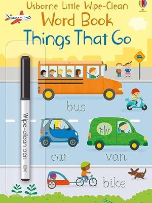 Little Wipe-Clean Word Books: Things That Go