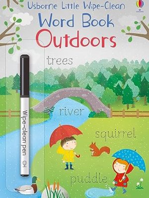 Little Wipe-Clean Word Books: Outdoors