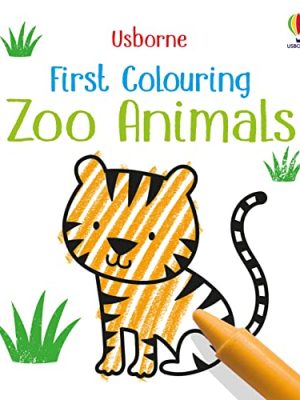 First Colouring Zoo Animals