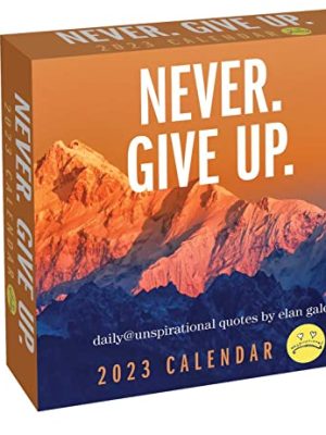 Unspirational 2023 Day-to-Day Calendar : Never. Give up