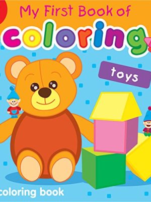 My First Book Of Coloring Book Toys