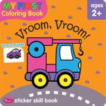 Vroom Vroom My First Coloring Book
