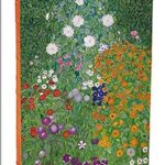 Flower Garden by Gustav Klimt A5 Notebook