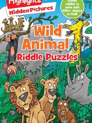 HL Activity Books: Wild Animal Riddle Puzzles