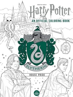 Harry Potter: Slytherin House Pride: The Official Coloring Book