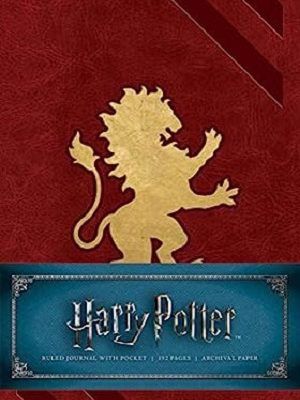 Harry Potter: Gryffindor Ruled Pocket Journal