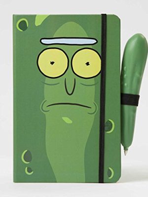 Rick And Morty: Pickle Rick Hardcover Ruled Journal With Pen
