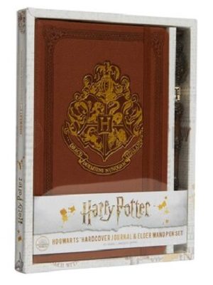 Harry Potter: Hogwarts Hardcover Ruled Journal (With Pen)