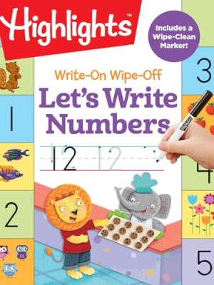 HL Activity Books: Write-on Wipe-off Let's Write Number