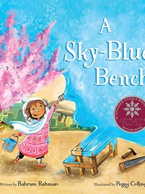 A Sky-blue Bench