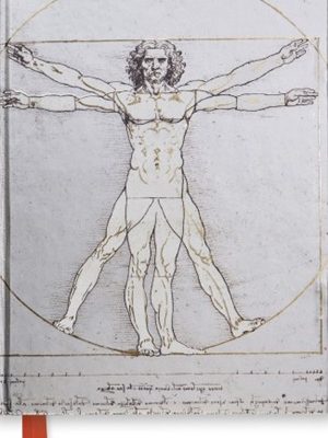 Da Vinci: Vitruvian Man (Foiled Journal)