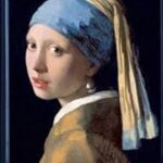 Johannes Vermeer: Girl with a Pearl Earring (Foiled Journal)