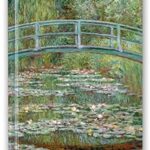 Claude Monet : Bridge over a Pond for Water Lilies - Blank Sketch Book