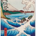 Utagawa Hiroshige: Sea At Satta (Foiled Blank Journal)